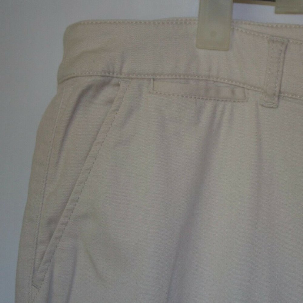 Sussan Trouser Straight Pants Size 14 Creme Mid Rise Stretch Work Wear - Picture 5 of 10